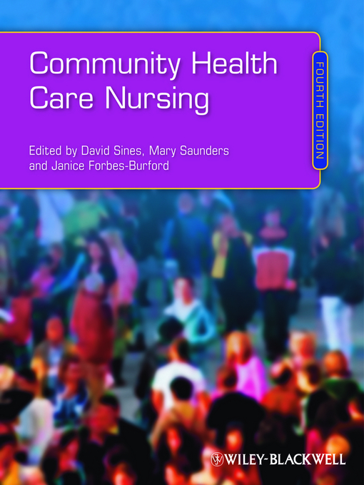 Title details for Community Health Care Nursing by David Sines - Available